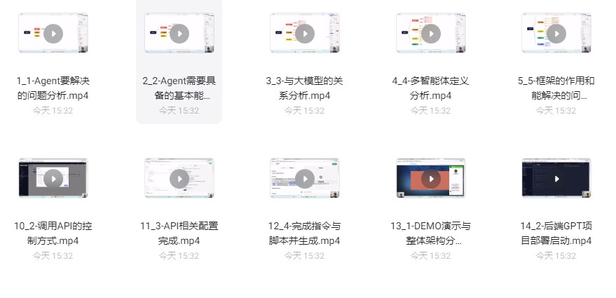 2024爆火 AI Agent智能应用从0到1（应用解读+项目实战）