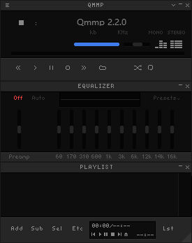 Qmmp开源音乐播放器v2.2.3便携版