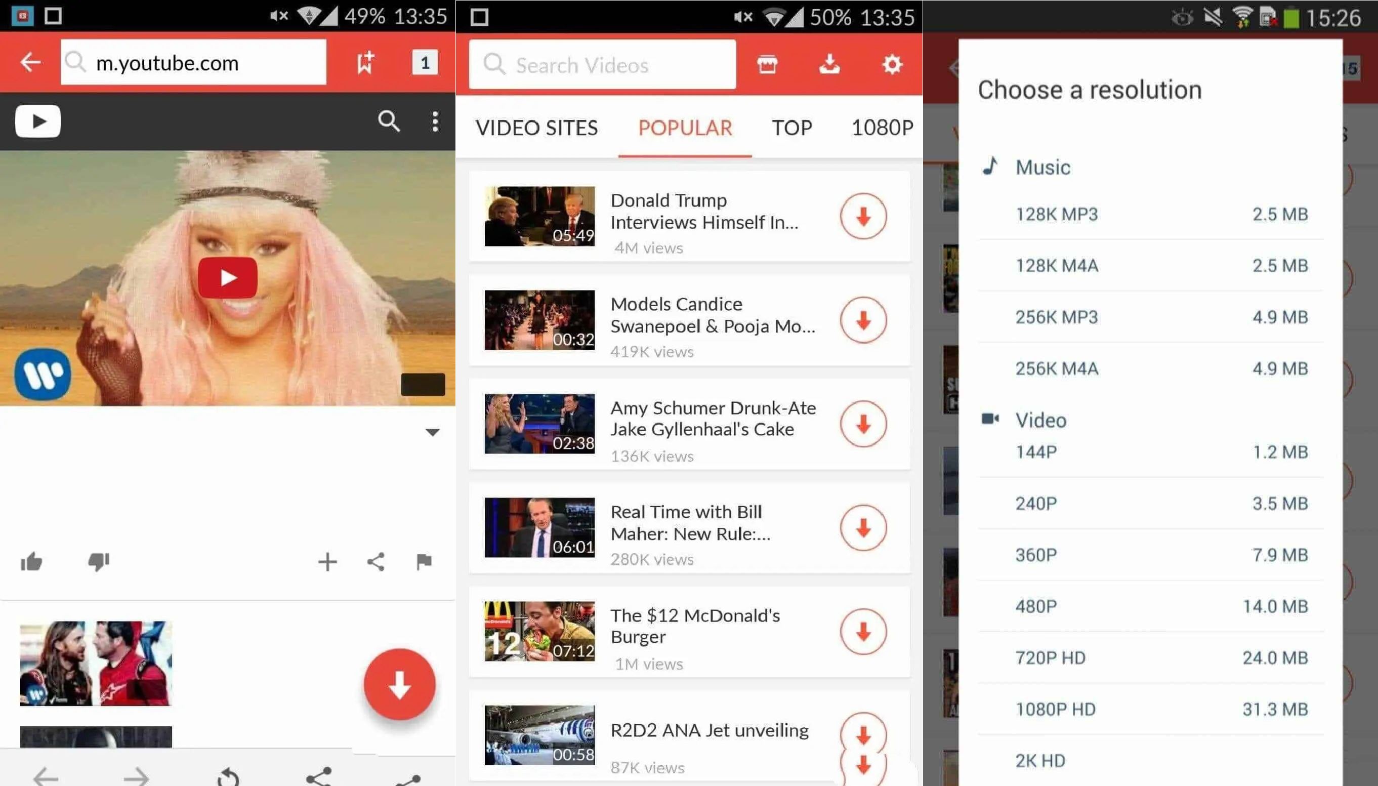 油管下载器SnapTube Pro v7.52.1.7527解锁VIP版 
						