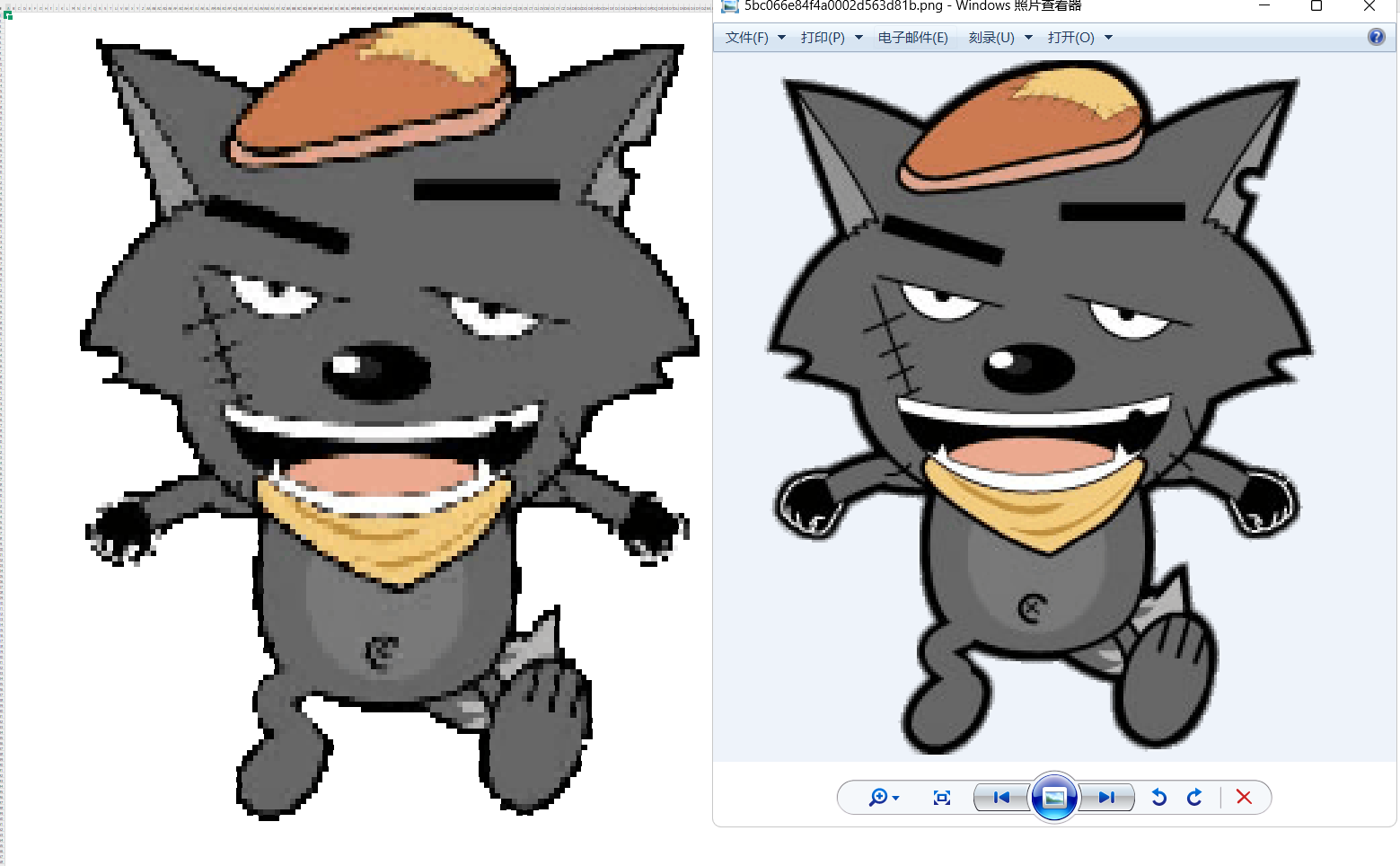 Excel像素画生成Photo2Excel v1.0 
						