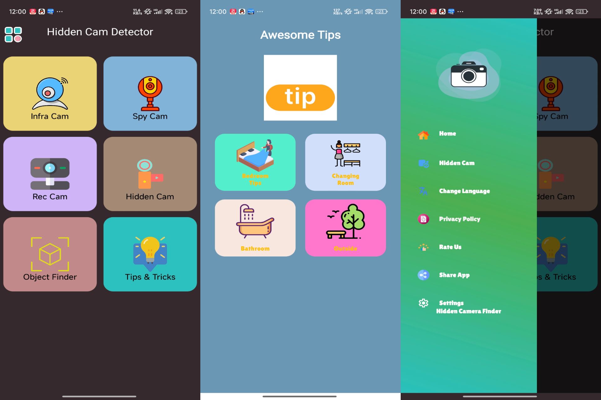 隐藏摄像头检测器 界面简洁操作便捷 
						
