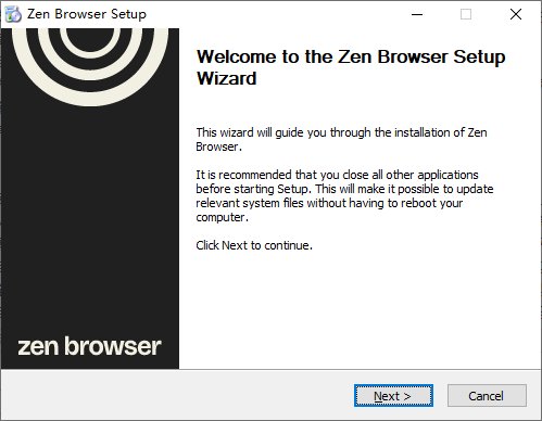 Zen Browser(基于Firefox引擎浏览器) v1.22.3b 最新版 
						